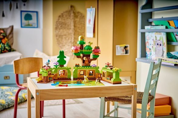 LEGO Конструктор LEGO DUPLO Town Ліс відкриттів із дикими тваринами 10480 фото