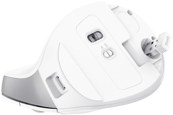 Trust Миша Trust Bayo II Ergonomic, WL, білий 25398_TRUST фото