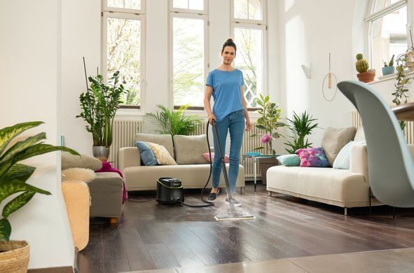 Karcher Пароочисник Karcher SC 3 Deluxe Anniversary Edition, 1900Вт, 1000мл, 3.5Бар, чорний 1.513-436.0 фото