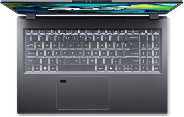 Acer Ноутбук Aspire 15 A15-51M 15.6" FHD IPS, Intel 3-100U, 16GB, F512GB, UMA, Lin, сірий NX.KXTEU.001 фото