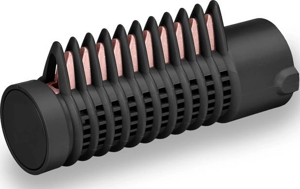 BaByliss Фен-щітка, 1000Вт, 2 режими, іоніз-я, хол. обдув, кераміка, чорний AS126E фото