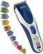 Wahl Набір для стрижки WAHL Color Pro Cordless, мережа+акум., гребінець, ножиці, сталь, синій 5 - магазин Coolbaba Toys