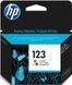 Картридж HP No.123 DJ 2130/2620/2630/3639 Color