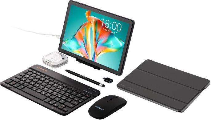 TECLAST Планшет P30T KIT 10,1" 4ГБ, 128ГБ, 6000мА&bull;ч, Android, серый 6940709688212 фото