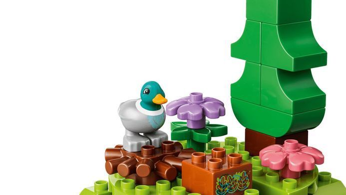 LEGO Конструктор LEGO DUPLO Town Ліс відкриттів із дикими тваринами 10480 фото