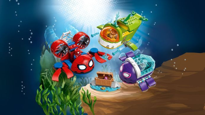 LEGO Конструктор LEGO Spidey Павук: Підводні транспортні засоби 11207 фото