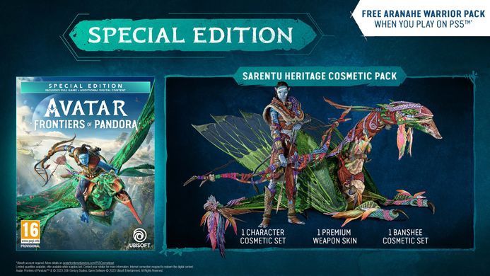 Games Software Avatar: Frontiers of Pandora [BD disk] (PS5) 3307216253259 фото