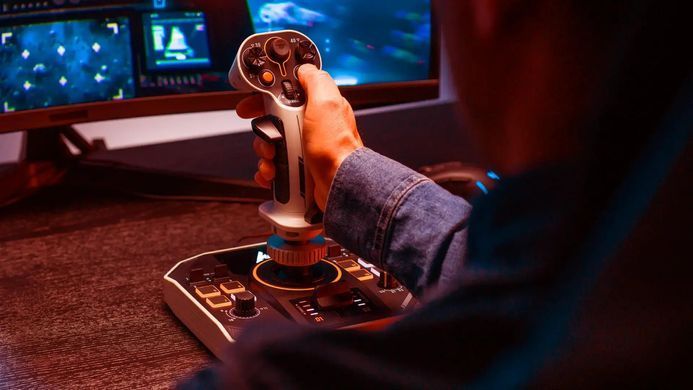 Thrustmaster Джойстик SOL-R 1 FLIGHTSTICK, PC 2960920 фото