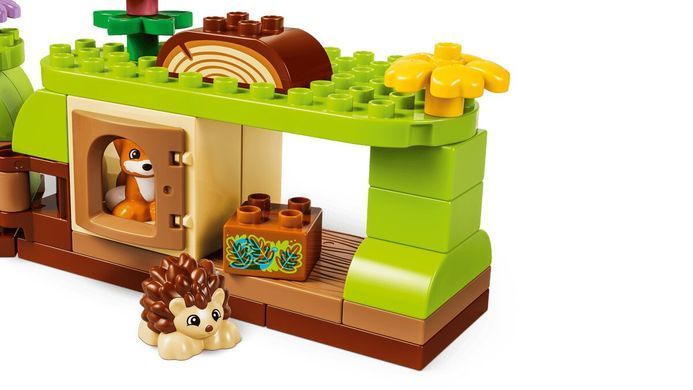 LEGO Конструктор LEGO DUPLO Town Ліс відкриттів із дикими тваринами 10480 фото