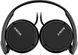 Sony Навушники On-ear MDR-ZX110 3.5 mini-jack Чорний 3 - магазин Coolbaba Toys