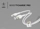 Кабель Belkin USB-A - Lightning витой, силиконовый, с ремешком на магните 1м White 23 - магазин Coolbaba Toys