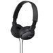 Sony Навушники On-ear MDR-ZX110 3.5 mini-jack Чорний 1 - магазин Coolbaba Toys