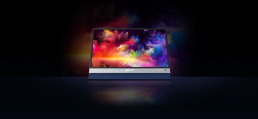 ASUS Монітор портативний 13.3" ZenScreen MQ13AH mHDMI, 2xUSB-C, OLED, 1ms, DCI-P3 100%, HDR10, Cover 90LM07EV-B01170 фото