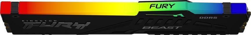 Kingston Память для ПК DDR5 5600 16GB KIT (8GBx2) FURY Beast RGB KF556C40BBAK2-16 фото