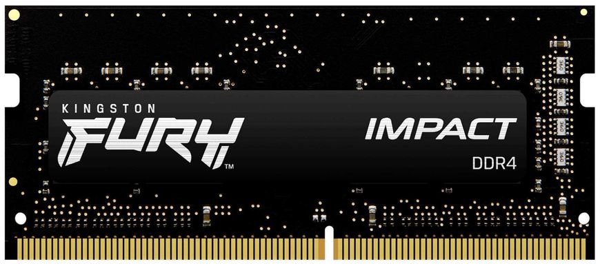 Пам'ять ноутбука Kingston DDR4 16GB 3200 FURY Impact KF432S20IB/16 фото