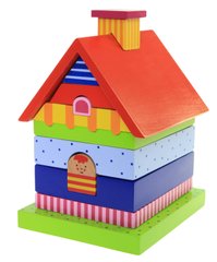 Пірамідка goki Будиночок 58934 - купити в інтернет-магазині Coolbaba Toys