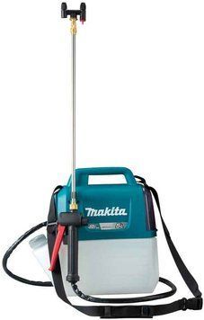Makita Обприскувач US053DZ, акумуляторний, 12В, 3 бар, 5 л, 1.7 мм, 2.9 кг, SOLO US053DZ фото