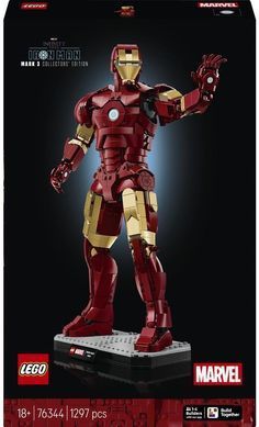 LEGO Конструктор LEGO Super Heroes Залізна Людина в броні Mark 3. Колекційний набір 76344 фото