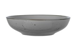 Тарілка супова Ardesto Bagheria, 20 см, Grey, кераміка AR2920GREY фото