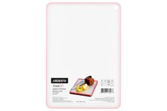 Дошка кухонна Ardesto Fresh, 205х290х7 мм, рожевий, пластик AR1401PP фото