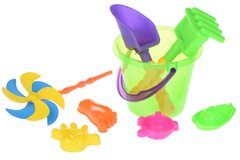 Набір для гри з піском Same Toy з Повітряної вертушой 8 шт (зелене відерце) HY-1207WUt-1 - купити в інтернет-магазині Coolbaba Toys