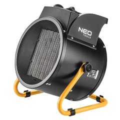 Теплова гармата електрична Neo Tools, 5кВт, 80м кв., 588м куб./г, 380В, нагр.елемент - керам. (PTC) 90-064 фото