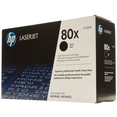 Картридж HP 80X LJ M425/M401 Black (6900 стор) CF280X фото