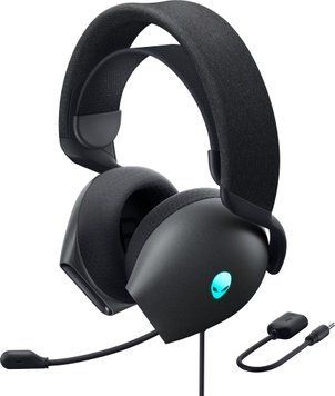 Dell Навушники Alienware Wired Gaming Headset - AW520H - Dark Side of the Moon 545-BBFH фото