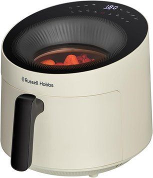 Russell Hobbs Мультипіч Satisfry Panoramic- 1500Вт, чаша-5л, сенсорне управл., 10 авто. програм, пластик/скло, білий 27421-56 фото