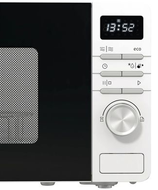 Микроволновая печь Gorenje, 20л, электр. управл., 800Вт, дисплей, белый MO20A3W фото