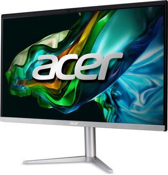 Acer Персональний комп'ютер моноблок Aspire C24-1300 23.8" FHD, AMD R5-7520U, 16GB, F512GB, UMA, WiFi, кл+м, без ОС, чорний DQ.BL0ME.00L фото