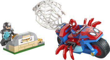 LEGO Конструктор LEGO Spidey Павук на мотоциклі проти Носорога 11206 фото