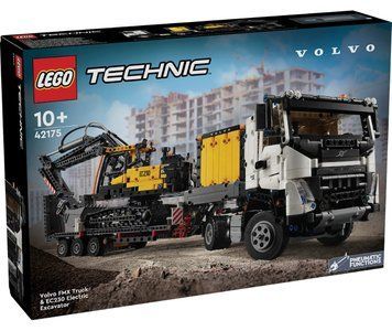 LEGO Конструктор Technic Вантажівка Volvo FMX і Електричний екскаватор EC230 42175 фото