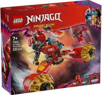 LEGO Конструктор LEGO Ninjago Штормовий робот-вершник Кая 71830 фото