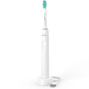 Philips Щітка зубна електр., Sonicare 2100 Series, 31т. колив/хв, насадок-1, білий HX3651/13 фото