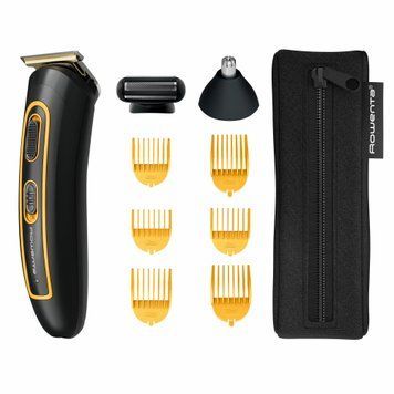 Rowenta Rowenta trimmer Sport Collection for head and body, network+battery, rotary motor, nozzles-8, titan., case, black TN9113F0 фото