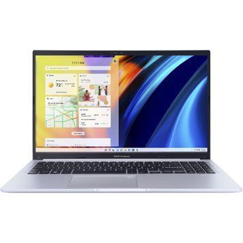 ASUS Ноутбук Vivobook 15 M1502YA-BQ619 15.6" FHD IPS, AMD R5-7430U, 16GB, F512GB, UMA, NoOS, Сріблястий 90NB0X22-M00XE0 фото