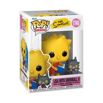 Набір фігурок FUNKO POP! серії "Сімпсони S11" - ЛІСА Й МАЛЕНЬКИЙ ПОМІЧНИК САНТИ 86409 фото
