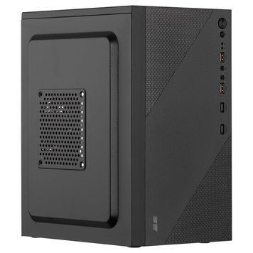 2E Корпус 2E TeamX TMX04 з БЖ 2E ATX500W, 2xUSB3.0, 1x80мм, VGA 220мм, mATX, чорний 2E-TMX04-500 фото