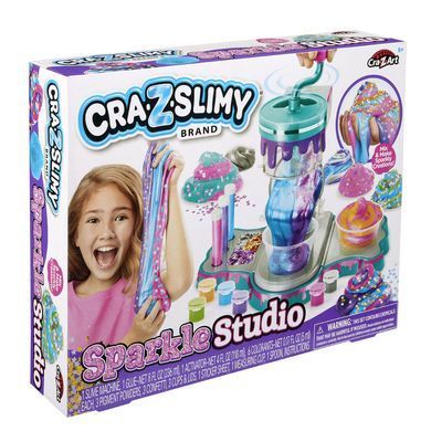 Cra-Z-Art Cra-Z-Art Slime Glitter Sparkle Studio, set 22pcs 60396CRA фото