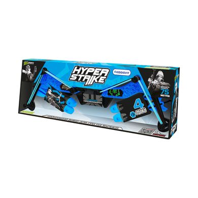 Лук для гри серії "Hyper Strike" (синій, 4 стріли) HS470B фото