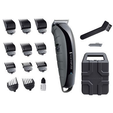 Remington Машинка для стрижки Virtually Indestructible, мережа+акум., насадок-11, сталь, сріблястий HC5880 фото