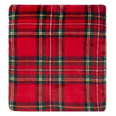 ARDESTO Плед Ardesto Christmas Flannel 160х200см, 100% поліестер, клітинка, червоний