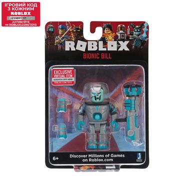 Ігрова колекційна фігурка Roblox Core Figures Bionic Bill W6 ROB0204 фото