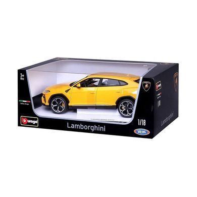 Автомодель - LAMBORGHINI URUS (желтый, 1:18) 18-11042Y фото