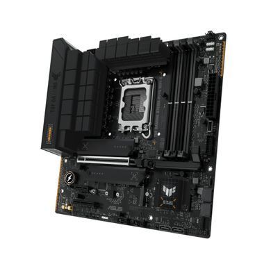 ASUS Материнcька плата TUF GAMING B760M-PLUS WIFI II s1700 B760 4xDDR5 M.2 HDMI DP Wi-Fi BT mATX 90MB1HE0-M0EAY0 фото