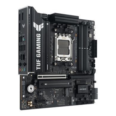 ASUS Материнcкая плата TUF GAMING B850M-E WIFI sAM5 B850 4xDDR5 M.2 HDMI DP WiFi BT mATX 90MB1LS0-M0EAY0 фото