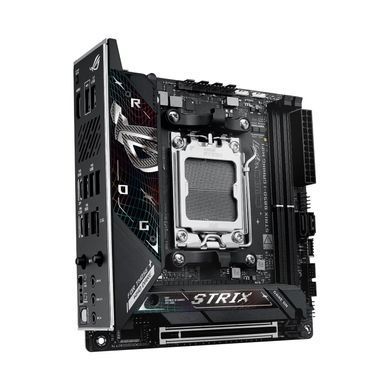 ASUS Материнcька плата ROG STRIX B850-I GAMING WIFI sAM5 B850 2xDDR5 M.2 HDMI USB Type-C WiFi BT mITX 90MB1K30-M0EAY0 фото