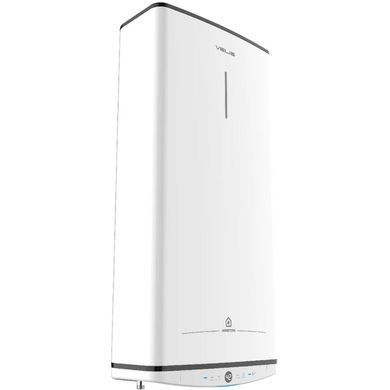 Ariston Водонагрівач електричний Ariston VELIS PRO 100 EU плаский, слім, 100л, 2*1,5 кВт, емал. нагр. ел, ун. монтаж, ел. кер-ня, B, білий