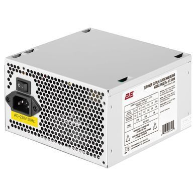 2E Корпус 2E TeamX TMX04 з БЖ 2E ATX500W, 2xUSB3.0, 1x80мм, VGA 220мм, mATX, чорний 2E-TMX04-500 фото